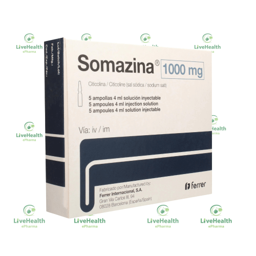 Somazina 1000mg Injection (5 Ampoules)