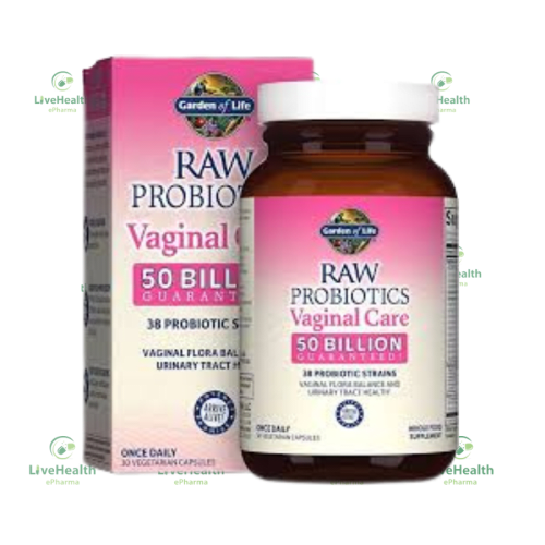 Raw Probiotics Vaginal Care