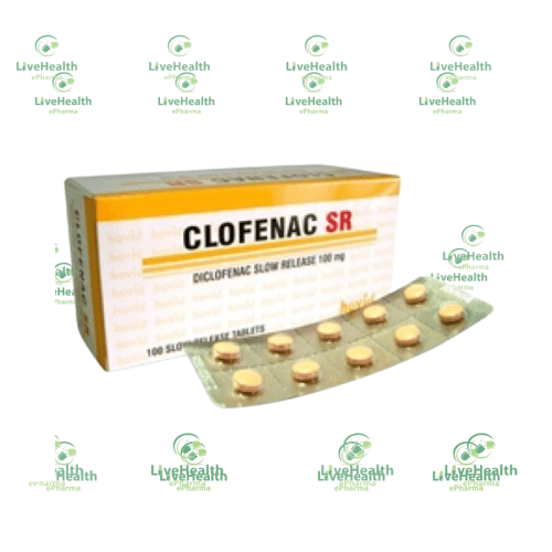 Clofenac Sr 100mg (Diclofenac Sodium)