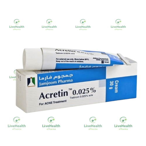 Acretin 0.025% Cream(Tretinoin)