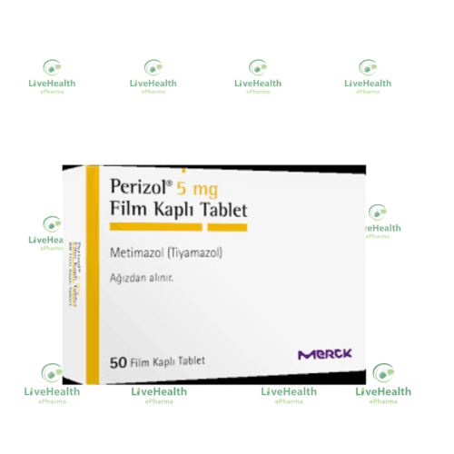 Perizol 5mg (Metimazol (Tiyamazol))