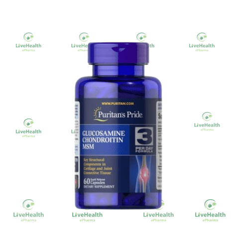 Puritan's Pride Glucosamine Chondroitin MSM 60 capsules