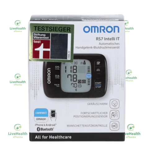 OMRON RS7 INTELLI IT WRIST BLOOD PRESSURE MONITOR